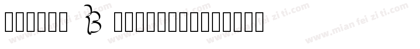 Funkis B Semibold字体转换